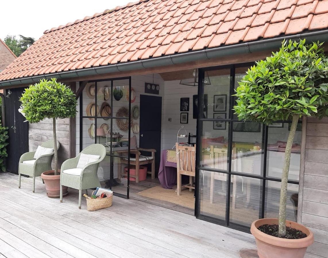 Flemish Cottage Oostkamp Bagian luar foto